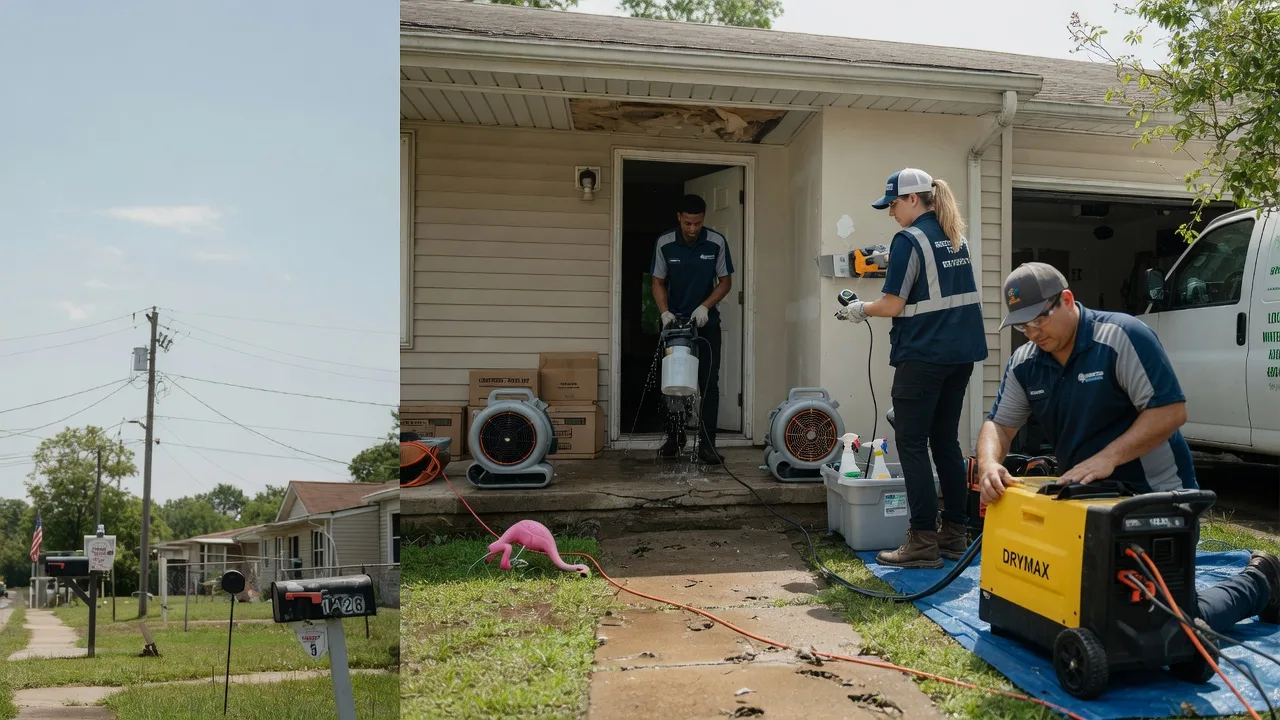 Storm Damage Water Removal in Spanishburg, WV near me